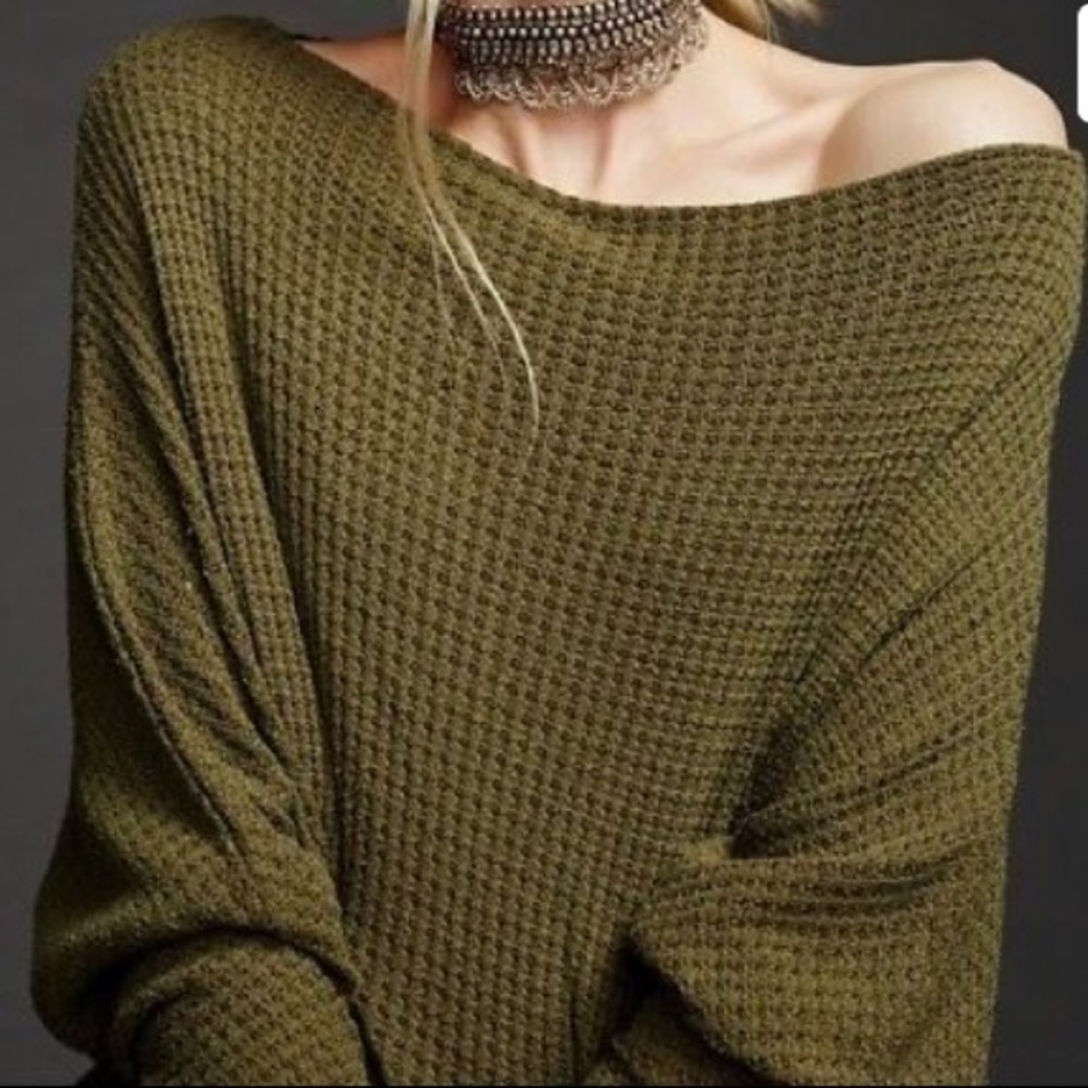 Free People Off Shoulder Mercury Thermal